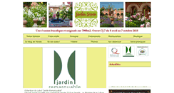 Desktop Screenshot of jardins-secrets.com